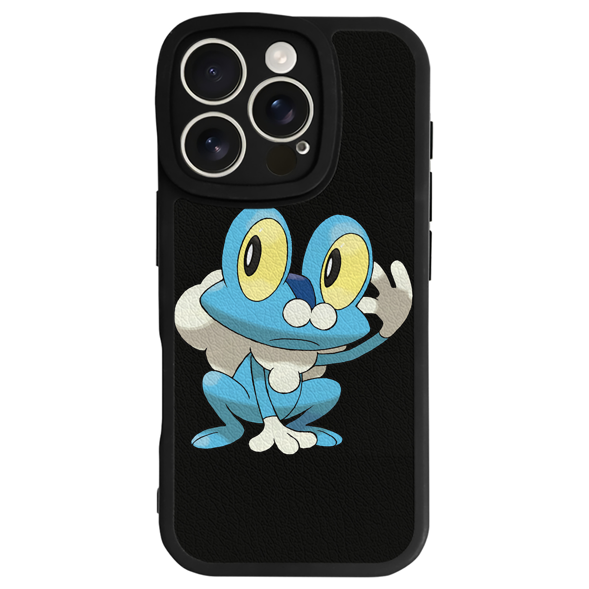 （画像用） ポケットモンスター Pokémon 【iPhone 16シリーズ対応】シリコンスマホケース（レザー調） 材質：シリコン